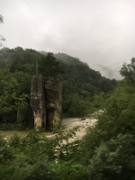 Камъкът, при който се вливат двете Бъзки